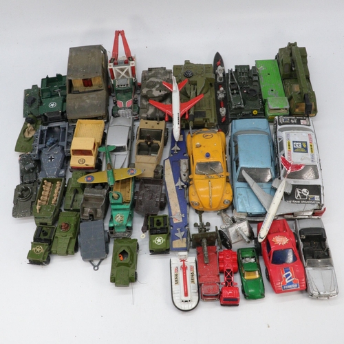 160 - Selection of vintage Diecast vehicles