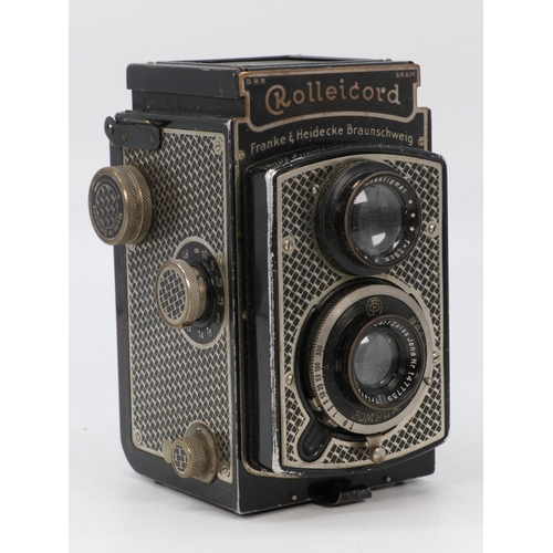 168 - A Rolleicord Franke & Heidecke Braunschweig compur TLR camera (untested)