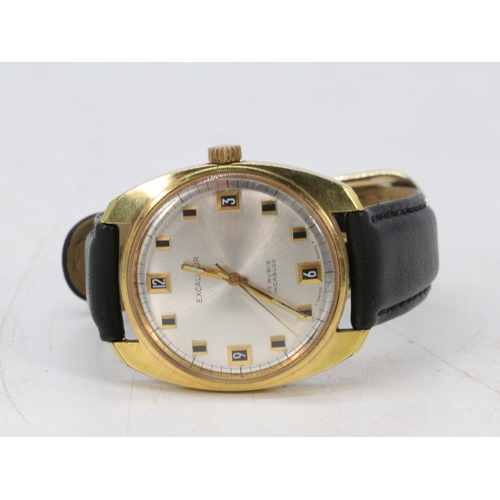 194 - Swiss Excalibur 17 jewel manual gents wristwatch, vendor advises its in good working order. (unteste... 