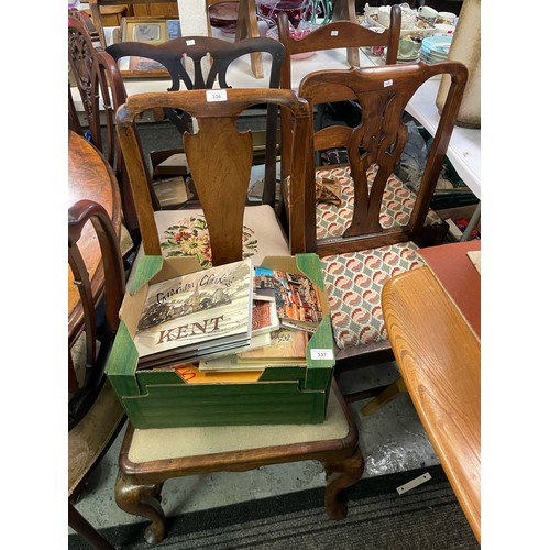 434 - Four antique chairs