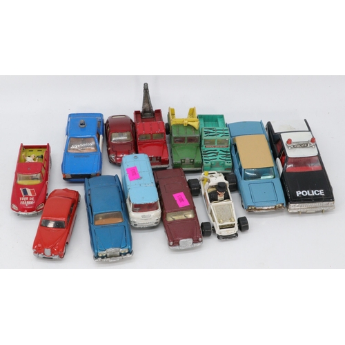 134 - Selection of Corgi diecast vehicles to include Ford Escort Police Car, Silver Shado, Land Rover etc.