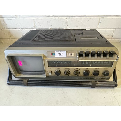 457 - Alba color TV / radio together with a Hitachi K-50L with box trade/spares/repairs