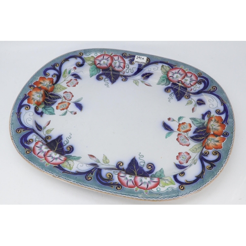 291A - Copeland Spode decorative meat platter