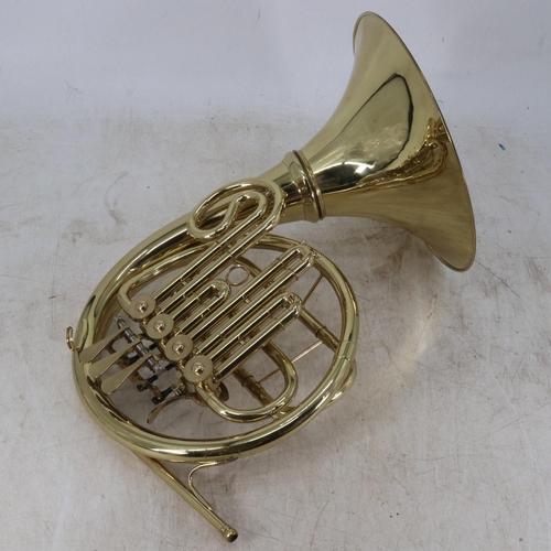 213 - French horn (cased)