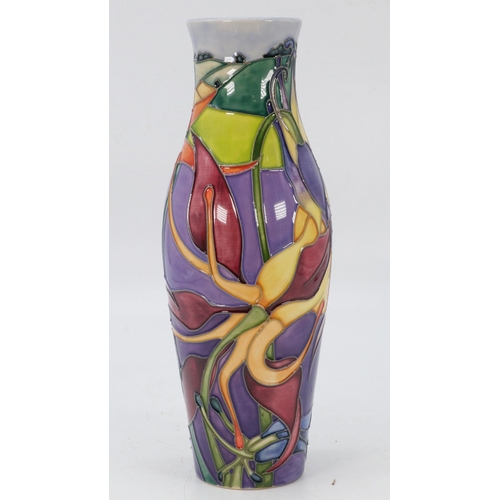 96 - Moorcroft, 1999 open day vase, 