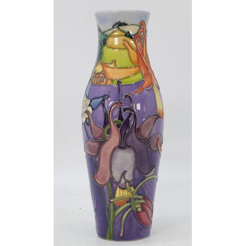 96 - Moorcroft, 1999 open day vase, 