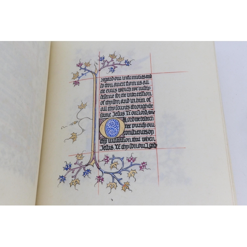 162 - Interesting book: late 18c early 19c entitled Memorials of the Week, full of hand painted pages with... 