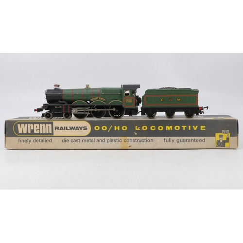 40 - Wrenn OO gauge W2222 engine and tender boxed Devizes Castle