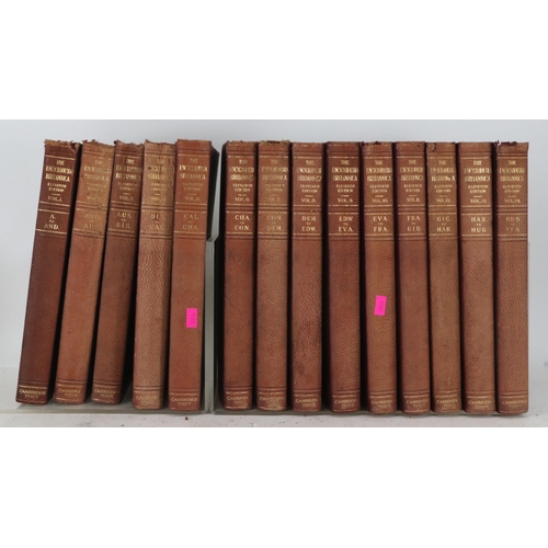 11 - Britannica Encyclopedias eleventh edition in 29 volumes (1911) including Index and 3 New Volumes (19... 