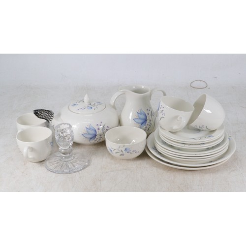 68 - Poole Pottery teaset for four people