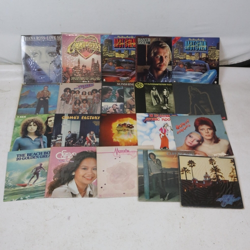 103 - A collection of LPs toinclude; T-Rex, Bowie, Creedence Clearwater Revival etc..