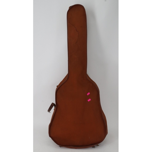 138 - Rosette Guitar in carry bag