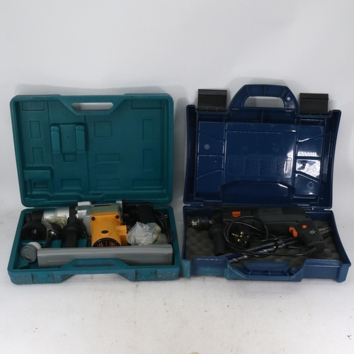 175 - A Gerex SDS drill together with a Taihu drill.  Untested. Trade - spares or repairs