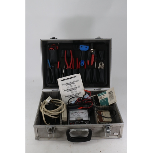 263 - A Micronta multitester with soldering iron and other electrical items.  Untested. Trade - spares or ... 