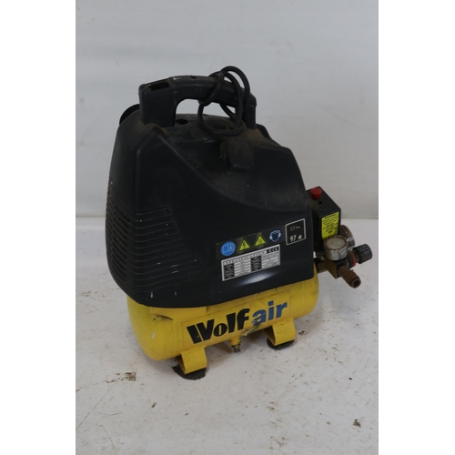 280 - A Wolf Air Compressor.  Untested. Trade - spares or repairs