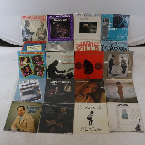 226 - Approx. 50 Jazz LPs to include Grant Green, Brother Jack McDuff, Chico Hamilton etc..