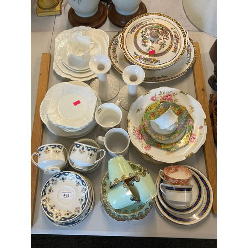 Selection of ceramics and porcelain tea ware to include Shelley Dainty ...