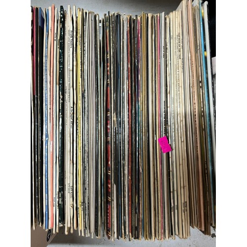 763 - Large quantity of assorted vintage and later records to include Max Bygraves, Julie Andrews, Easy Li... 