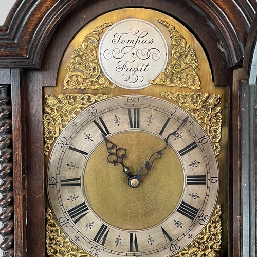 68 - Tempus fugit longcase clock