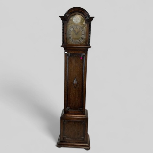 68 - Tempus fugit longcase clock