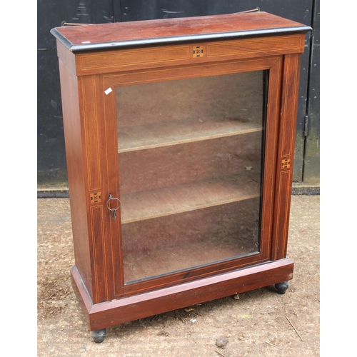 140 - Pier cabinet with key measures approx. 80cmW x 29cmD x 105cmH