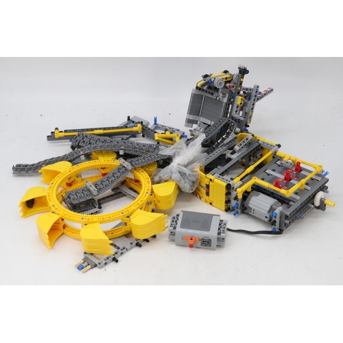 127 - Lego Technic bucket wheel excavator 42055, been partially dismantled, we cannot guarantee its comple... 