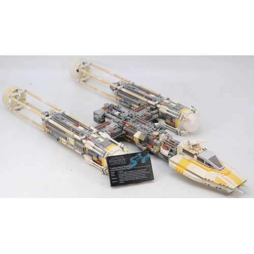 129 - Star Wars 10134 Y-Wing attach star fighter boxed, not checked for completeness