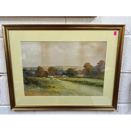 132 - Two George Oysten landscape watercolours