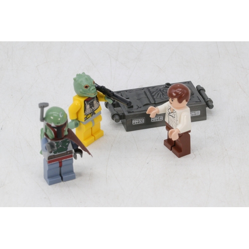 138 - Boxed Lego Star Wars Slave 1 8097, partly made, unchecked for completeness.