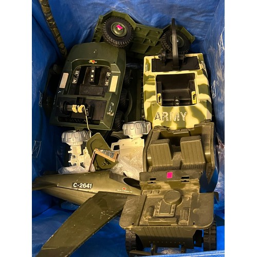 15 - A selection of assorted action man vehicles