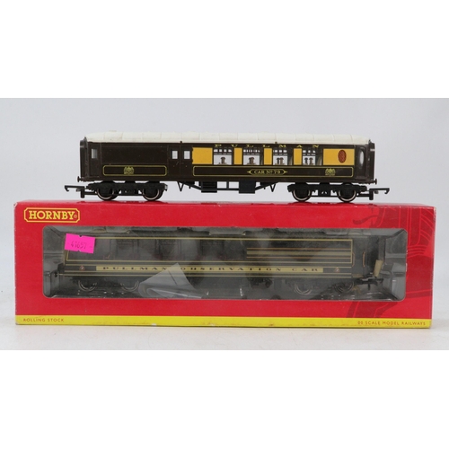 147 - Hornby boxed  00 scale Pullman Observation Car together with a Tri-ang Pullman car no 79