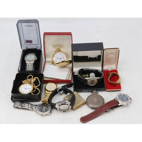 232 - Assorted watches to include pocket watches, Sekonda etc