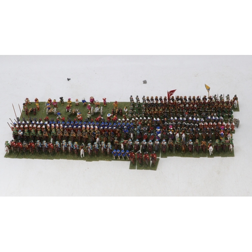 250 - Large quantity of Landsknechts & Artillery cavaliers and roundheads 15ml metal War Game figures