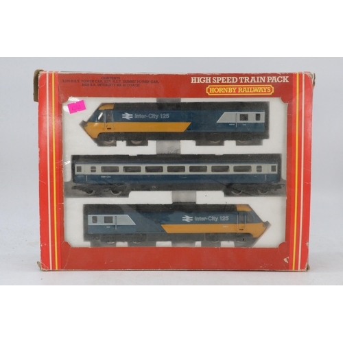 275 - Boxed Hornby high speed train pack to include R370, R426 and R371