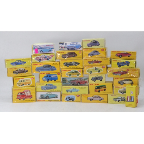 349 - 31 boxed Dinky Atlas edition die cast vehicles and sets