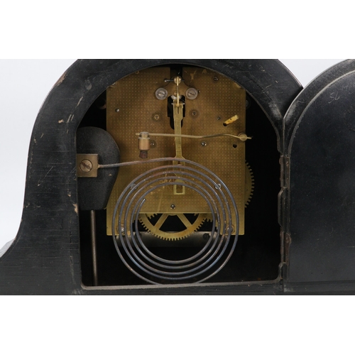 465 - Smiths Enfield Mantle clock with pendulum