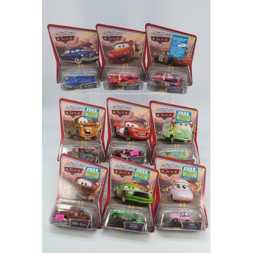 521 - Disney Pixar cars, carded die cast vehicles (41)