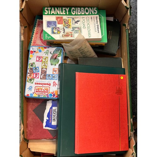 469 - Assorted stamp interest, loose accumulation, albums etc