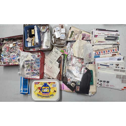 620 - Large quantity of stamp accumulation, first day covers etc