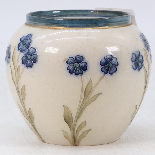 130 - A McIntyre Burslem pot (no cover) approx. 8.5cm tall