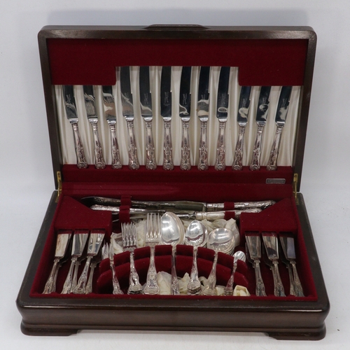 297 - Canteen of silver plated cutlery