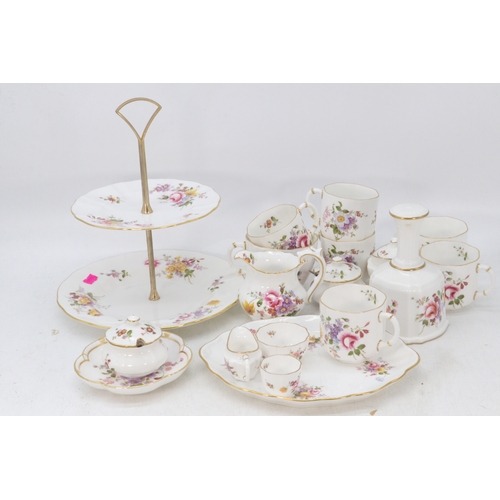 482 - Quantity of Royal Crown Derby, Derby posies also coffee set and miniature tea set