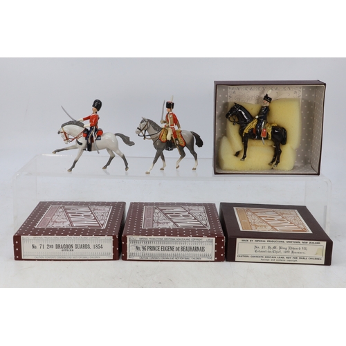 112 - Imperial productions/collectors figures, Grey town New Zealand boxed sets 71, 96 an 27