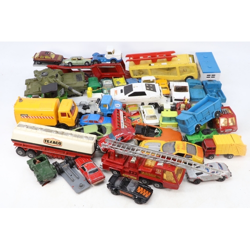 56 - Vintage and later diecast vehicles including Batman, Noddy and lots more. Varied condition