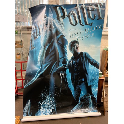 202 - Two large Harry Potter cinema posters, one from Half Blood Prince