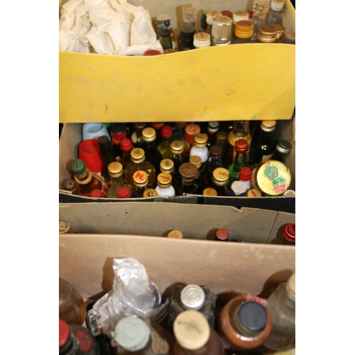 247 - Large quantity of assorted miniatures ranging from spirits, liqours, novelty etc  (We cannot guarant... 