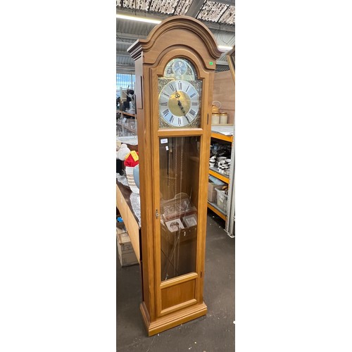 344 - Kieninger tempus fugit contemporary grandfather clock