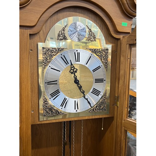 344 - Kieninger tempus fugit contemporary grandfather clock