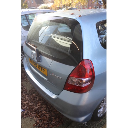 2 - Honda Jazz 5 door hatchback registration HG08 RVF petrol automatic - V5 and service book, 2 keys, mi... 