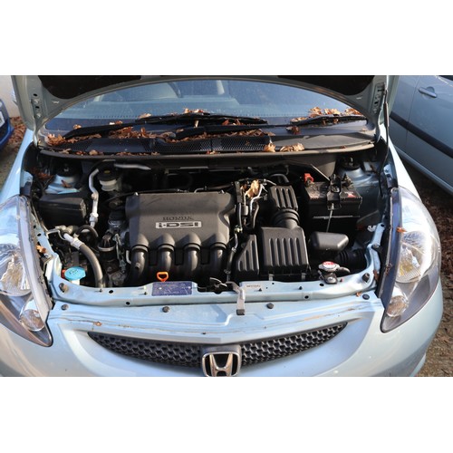 2 - Honda Jazz 5 door hatchback registration HG08 RVF petrol automatic - V5 and service book, 2 keys, mi... 